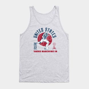 Vintage United States Soccer Player 2022 Tank Top